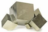 Natural Pyrite Cube Cluster - Spain #227694-1